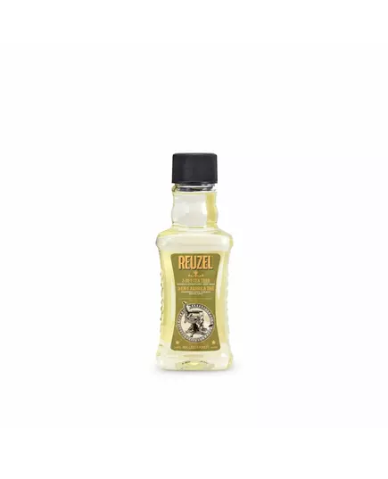 Reuzel Reuzel Huile d'arbre à thé Shampooing après-shampooing & gel douche 3-en-1 Hydratant, 100 ml, image 5