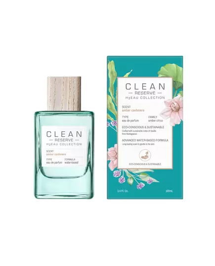 Clean H2Eau Amber Cashmere Eau de Parfum Unisex, 100 ml, Bild 3