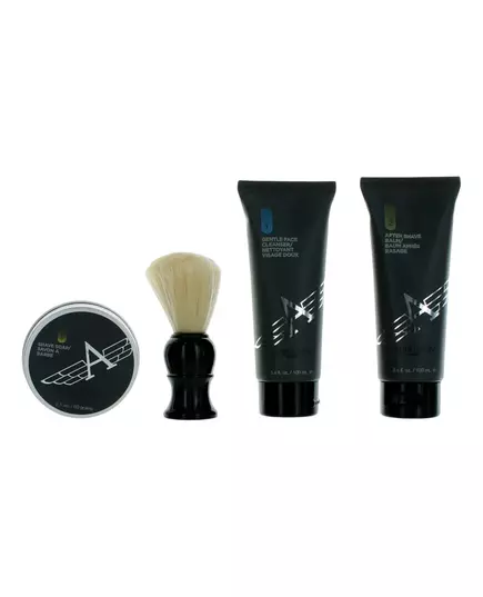 Set Aubusson: Cruiser Eliminates Impurities Cleansing Cream 100 ml + Cruiser Calming After-Shave Balm 100 ml + Cruiser Shaving Soap 60 g + Cruiser Wooden Face Shaving Brush Black, 100 ml, image 3