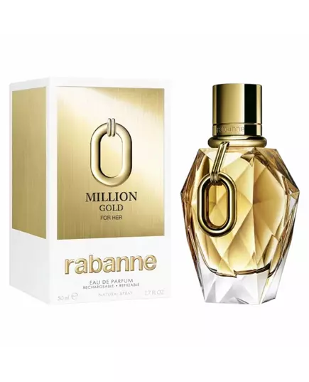 Rabanne MILLION GOLD FOR HER vapo rechargeable edp, 50 ml, image 3