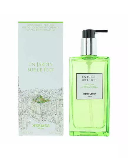 Hermes Un Jardin Sur Le Toit aromatisch fruchtig Glättung Duschgel Hand und Körper Verschiedene, 200 ml, Bild 3