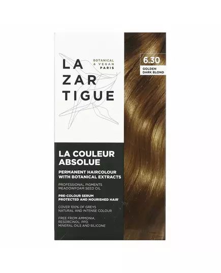 Lazartigue La Couleur Absolue Permanente Haarfarbe 6.30 Golden Dark Blond, 143 ml, Bild 3