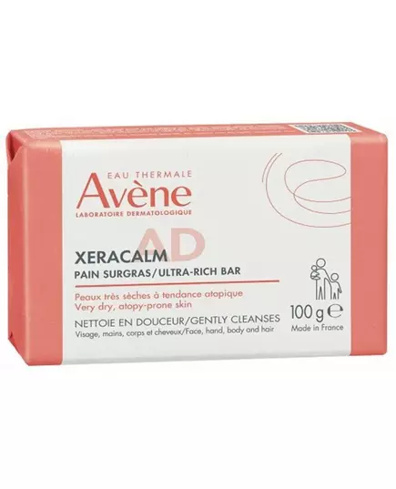 Avene XeraCalm A.D Sanfte Reinigung Reinigungsriegel Für das Gesicht, 100 g, Bild 3