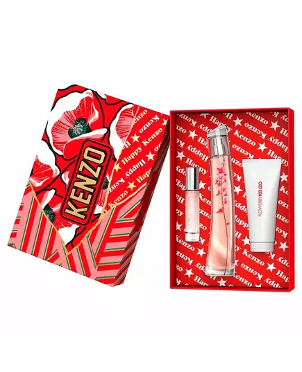Set Kenzo: Flower Ikebana Sakura Eau De Parfum For Women 75 ml + Flower Ikebana Sakura Eau De Parfum For Women 10 ml + Flower Ikebana Sakura Hydrating Body Lotion, 3 Stück, Bild 5