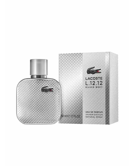 Lacoste L.12.12 Silver Grey Eau de Parfum Für Männer, 50 ml, Bild 3