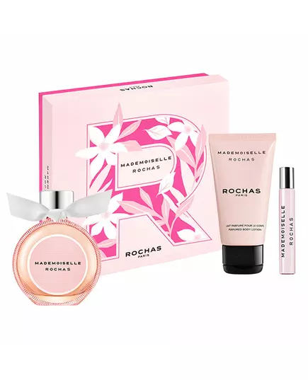 Set Rochas: Mademoiselle Rochas Eau De Parfum For Women 50 ml + Mademoiselle Rochas Eau De Parfum For Women 7.5 ml + Mademoiselle Rochas Body Lotion All Over The Body, 50 ml, Bild 3