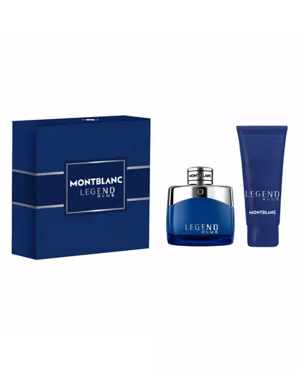 Set Montblanc: Legend Blue Eau De Parfum For Men 50 ml + Legend Blue Cleansing Shower Gel All Over The Body For All Skin Types, 50 ml, Bild 3