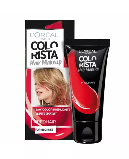 L'Oreal Paris Colorista Hair Makeup Teinture capillaire semi-permanente #REDHAIR, 30 ml, image 5
