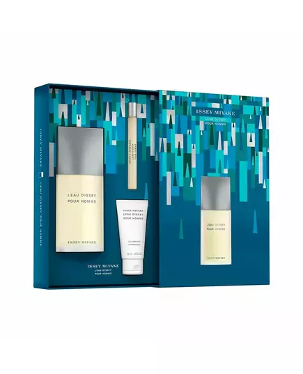 Set Issey Miyake: L'Eau D'Issey Pour Homme Eau De Toilette For Men 125 ml + L'Eau d'Issey Moisturizing Shower Gel For All Skin Types 50 ml + L'Eau d'Issey Eau De Toilette For Women, 3 pièces, image 3