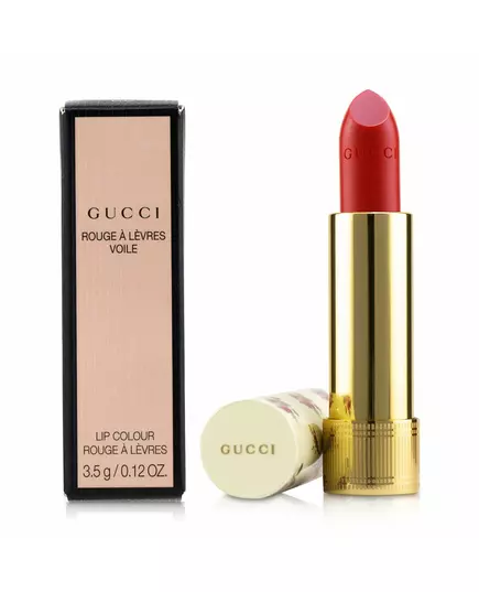 Gucci Rouge A Levres Voile Langlebig Creme-Lippenstift 302 Agatha Orange, 3,5 g, Bild 5
