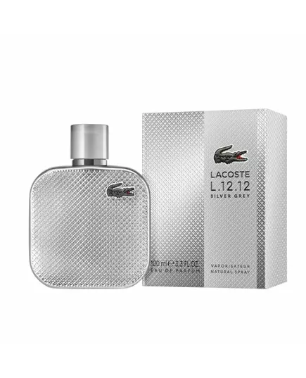 Lacoste L.12.12 Silver Grey Eau de Parfum Für Männer, 100 ml, Bild 3