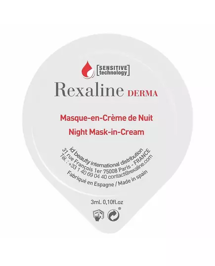 Setzen Rexaline Derma Nährend Nacht-Schlafmaske 6 stk, 6 × 3 ml, Bild 5