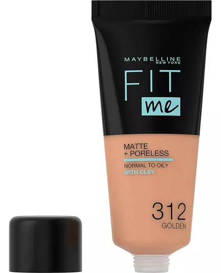 Maybelline FIT ME MATTE+PORELESS foundation #312-golden, 30 ml, image 3