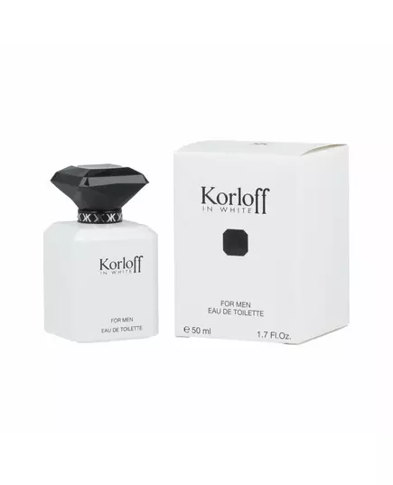 Korloff In White Eau de Toilette Für Männer, 50 ml, Bild 3