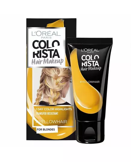 L'Oreal Paris Colorista Hair Makeup Semi-permanente Haarfarbe #YELLOWHAIR, 30 ml, Bild 5