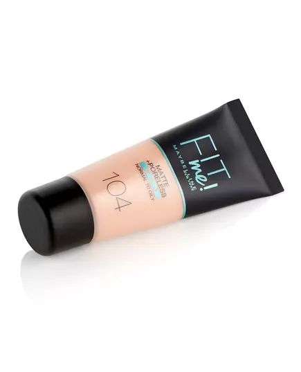 Maybelline Fit Me Matte + Poreless Fond de teint liquide 104 Ivoire doux, 30 ml, image 5