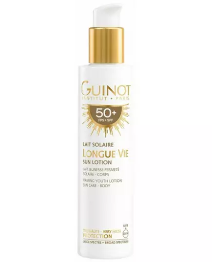 Guinot Longue Vie Festigung Sonnencreme SPF 50+, 150 ml, Bild 3