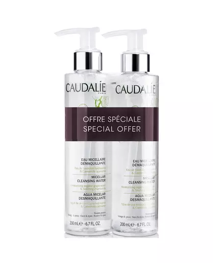 Duo Set Caudalie Caudalie Reinigung Mizellenwasser Für alle Hauttypen 2 stk, 2 × 200 ml, Bild 3