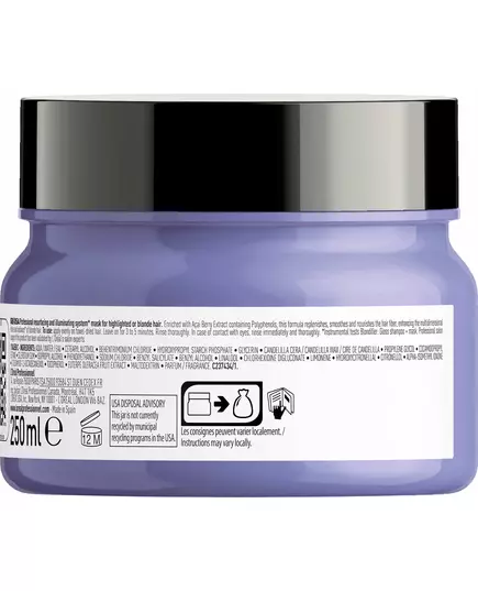 L'Oreal Professionnel Serie Expert Blondifier Acai-Polyphenole Haarbehandlungs-Crememaske Neubeschichtung und Beleuchtung, 250 ml, Bild 3