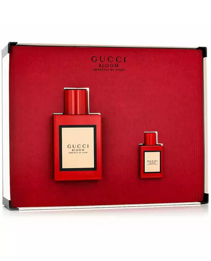 Set Gucci: Bloom Ambrosia Di Fiori Intense Eau De Parfum For Women 50 ml + Bloom Ambrosia Di Fiori Intense Eau De Parfum For Women 5 ml *Miniature, 2 Stück