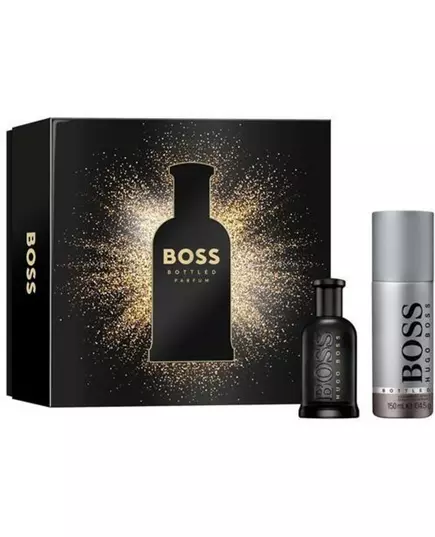 Set Hugo Boss: Boss Bottled Parfum For Men 50 ml + Boss Bottled Deodorant Spray For Men, 50 ml