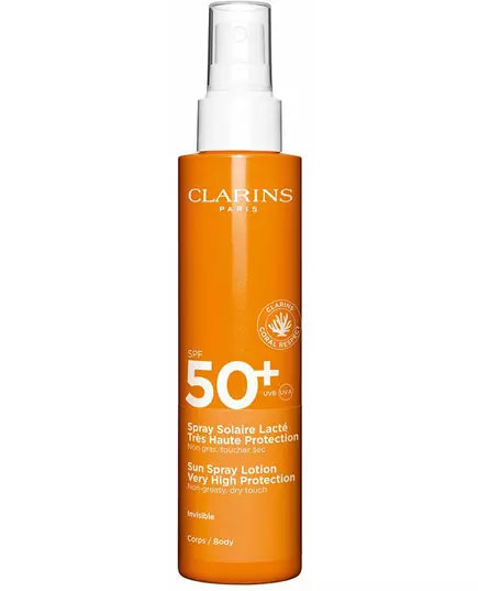 Clarins Sun Care Feuchtigkeitsspendend UV-Schutz Sonnenschutzspray SPF 50+, 150 ml