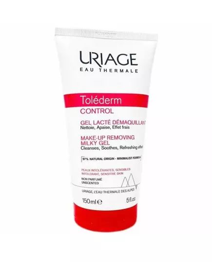 Uriage Toléderm Beruhigend Reinigungs- und Abschminkgel 2-in-1, 150 ml