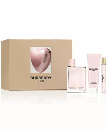 Set Burberry: Her Eau De Parfum For Women 100 ml + Her Eau De Parfum For Women 10 ml + Her Moisturizing Body Lotion, 100 ml, image 2
