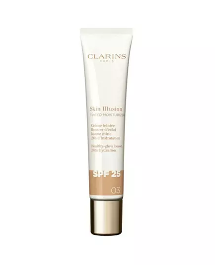 Clarins Skin Illusion Hydratisierend Getönte Feuchtigkeitscreme 02 5 SPF 25, 40 ml