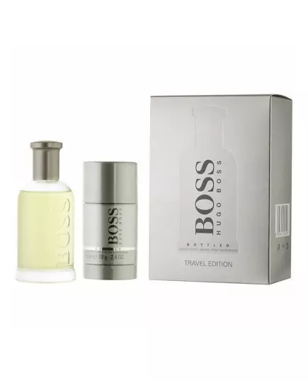 Set Hugo Boss: Boss Bottled Eau De Toilette For Men 100 ml + Boss Bottled Anti-Perspirant Deodorant Stick For Men, 100 ml
