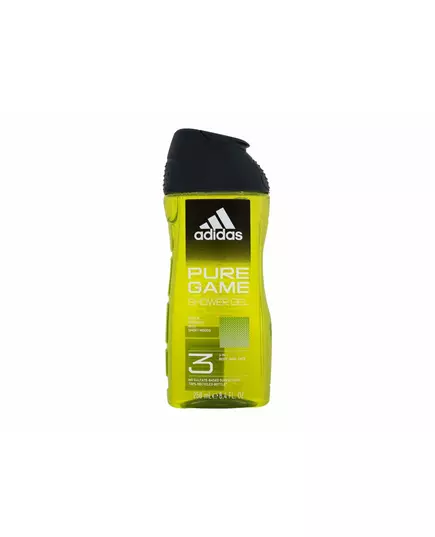 Adidas Pure Game Reinigung Duschgel Für Körper Gesicht & Haar Alle Hauttypen, 250 ml