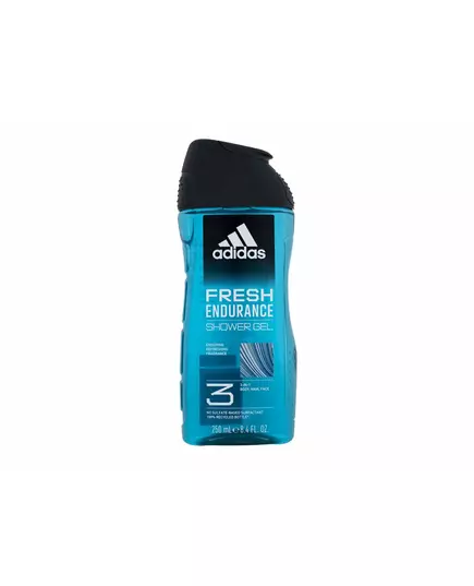Adidas Fresh Endurance Nettoie Gel douche Pour le corps le visage & les cheveux Tous les types de peau, 250 ml