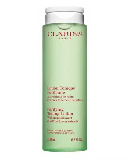 Clarins Purifying Alkoholfrei Reinigung Gesichtswasser Für das Gesicht, 200 ml