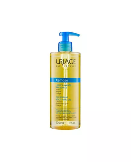 Uriage Xemose Apaisant Huile nettoyante Pour le visage et le corps, 1000 ml