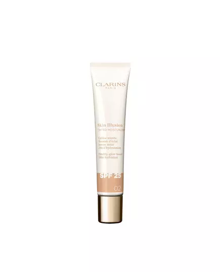 Clarins Skin Illusion Hydratisierend Getönte Feuchtigkeitscreme 02 SPF25, 40 ml