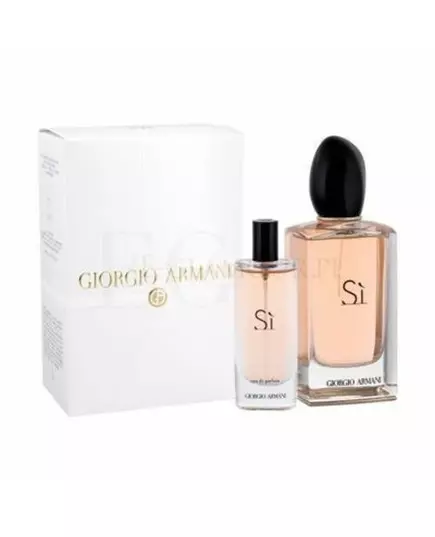 Set Giorgio Armani: Si Eau De Parfum For Women 100 ml + Si Eau De Parfum For Women, 100 ml