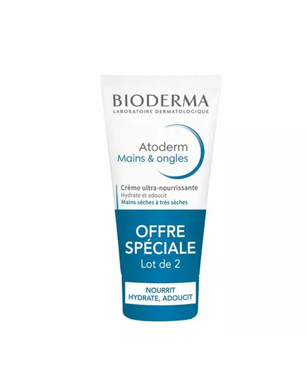 Handcreme-Set Bioderma Atoderm, 2 × 50 ml