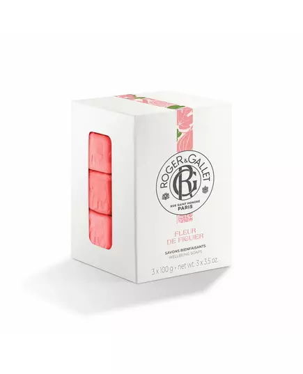 Roger & Gallet Savons parfumés FLEUR DE FIGUIER 3 u, 100 g