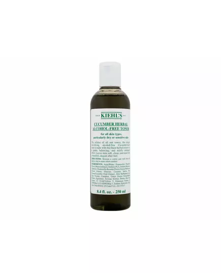 Kiehl's Cucumber Sans alcool Apaise et calme Lotion tonique Visage, 250 ml