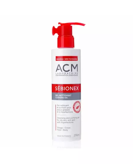 Laboratoire ACM Sebionex Purification Gel nettoyant Pour le visage, 200 ml, image 2