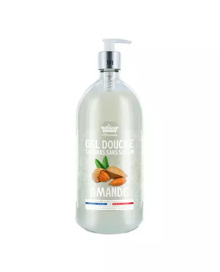 Les Petites Bains de Provence Almond Duschgel Für empfindliche Haut, 1000 ml