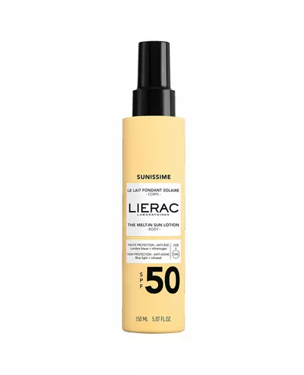 Lierac SUNISSIME Lait solaire fondant SPF50, 150 ml