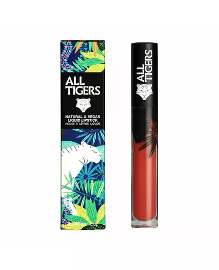 All Tigers Natural & Vegan Natürlich Matt Lipgloss 683 Hinterlasse deine Spur, 8 ml, Bild 2