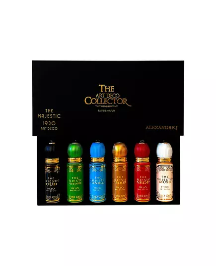 Ensemble Alexandre.J The Majestic Collection Eau de Parfum Unisexe, 6 × 8 ml