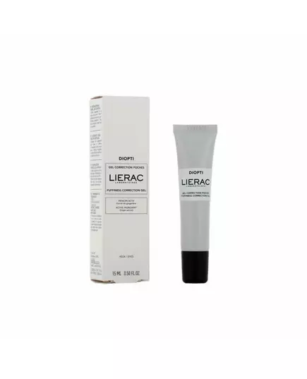 Lierac Diopti Puffiness Gel Décongestionnant Quotidien Gel pour les yeux, 15 ml, image 2