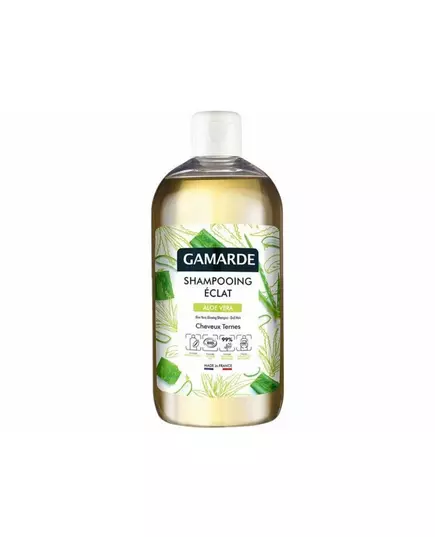 Gamarde Bio Aloe Vera Shampooing traitement capillaire Brillant Tous les types de cheveux, 500 ml