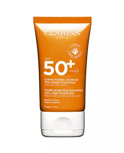 Clarins SOLAR Dry Touch Gesichtscreme UVA/UVB50+, 50 ml