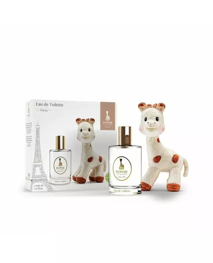 Gift Box Set Sophie la Girafe: Sophie La Girafe Collectible Plush + Paris Eau De Toilette For Boys, 100 ml, Bild 2