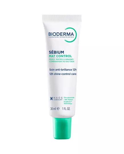 Bioderma Sebium Mat Control Matifiant Crème Pour le visage, 30 ml