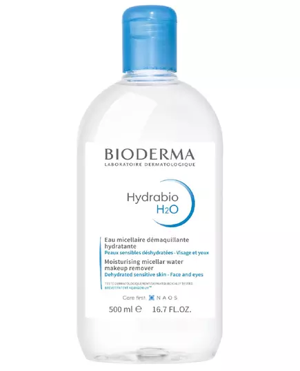 Bioderma Hydrabio H2O Reinigung Mizellenwasser Für empfindliche & trockene Haut, 500 ml